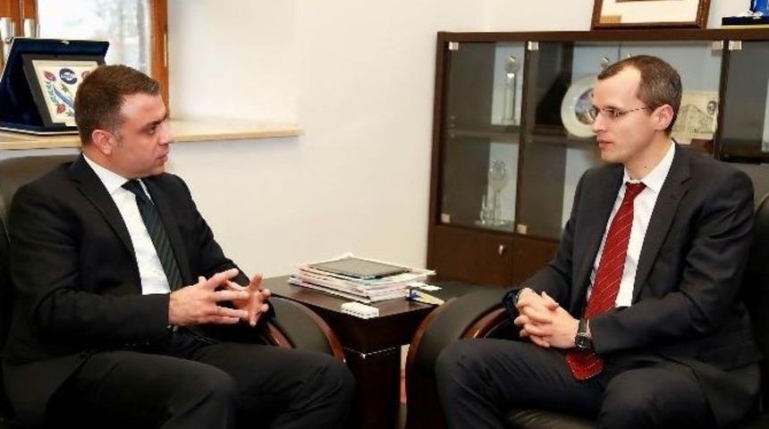 Adana Abd 2. Konsolosu&rsquo;ndan Dtso&rsquo;ya Ziyaret