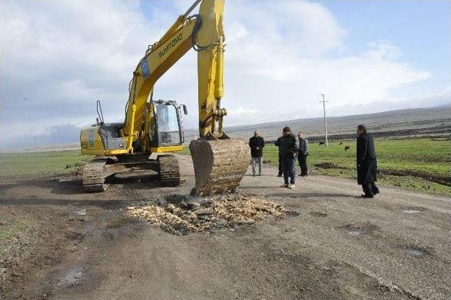 50 Yıllık Eski Diyarbakır Yolu Yeniden Yapılıyor