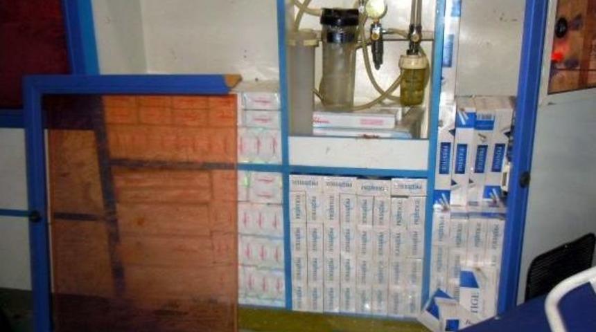 Ambulansla Sigara Ka&ccedil;ak&ccedil;ılığı