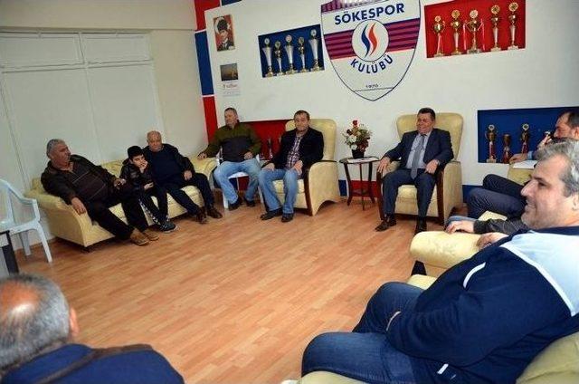 Zeynel Akın, Söke Şehir Stadı’nda İncelemelerde Bulundu