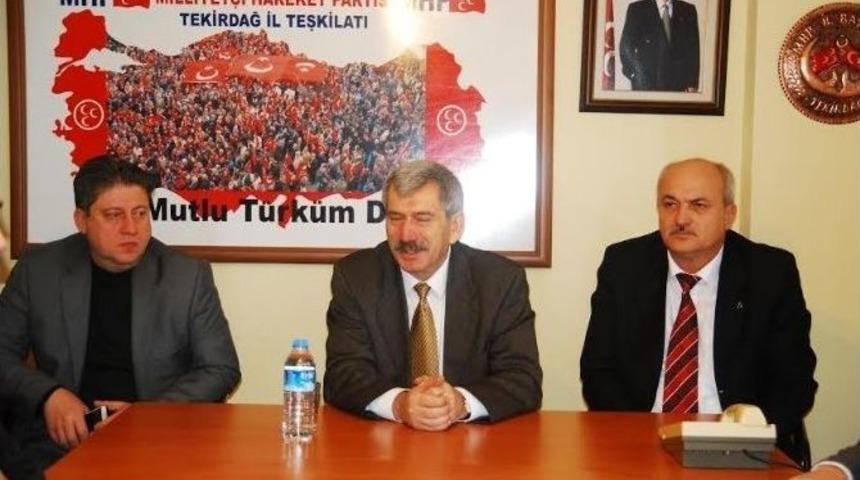 Mhp Genel Başkan Yardımcısı Şefkat &Ccedil;etin: "ilkelerimize Uygun Davranmalıyız"