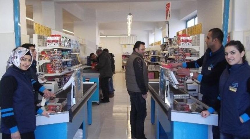 Tekman&rsquo;da Market A&ccedil;ılışı