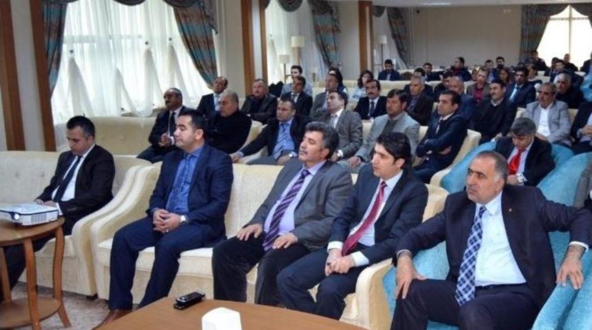 Tkdk Ağrı İl Koordinat&ouml;rl&uuml;ğ&uuml; Paydaşlarıyla Toplandı