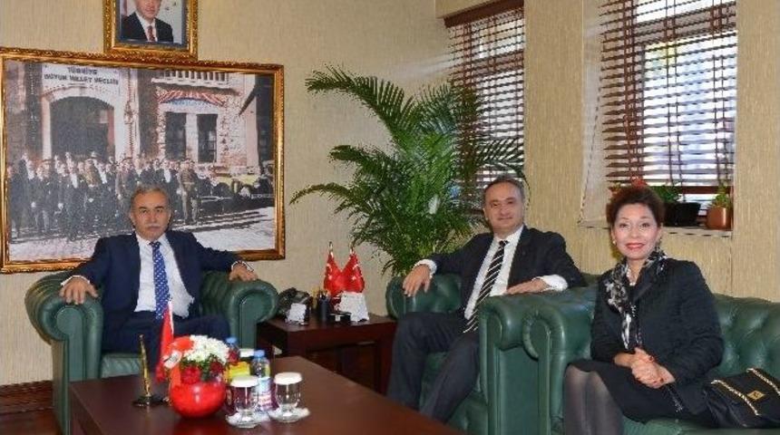 Ted Genel Başkanı Pehlivanoğlu&rsquo;ndan Vali B&uuml;y&uuml;k&rsquo;e Ziyaret