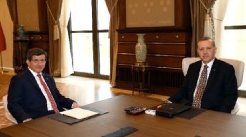 Cumhurbaşkanı Erdoğan, Başbakan Davutoğlu&rsquo;nu Kabul Etti
