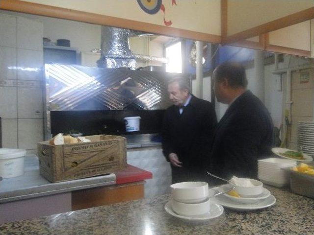 Başkan Şahiner Lokantaları Denetledi 1