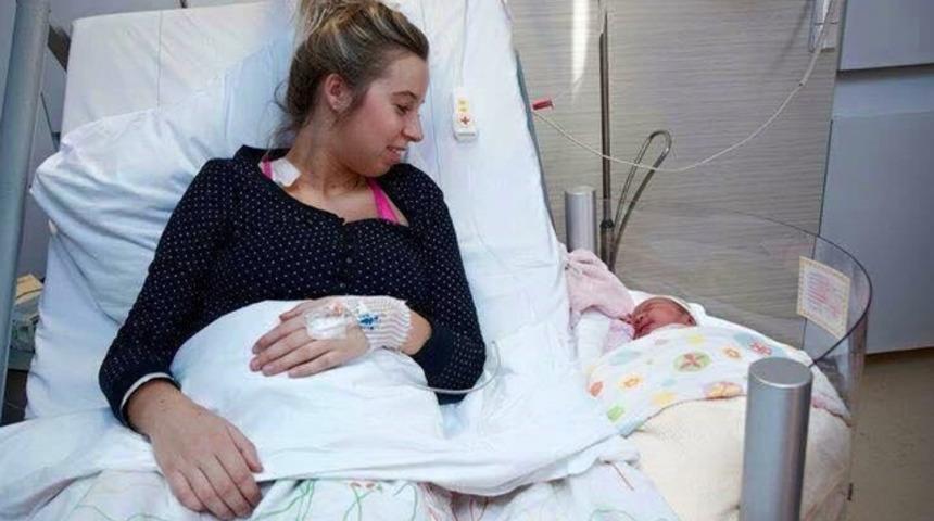 Yeni doğum yapan anneler i&ccedil;in &ouml;zel yatak