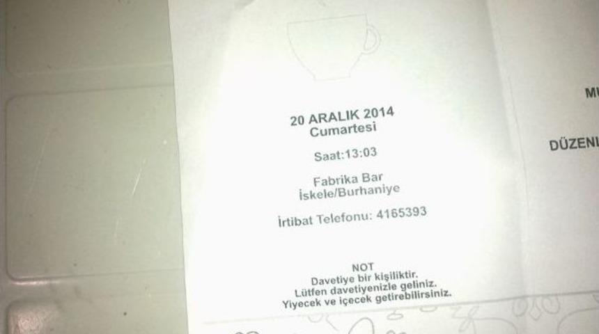 Okul Aile Birliğinin Barda &Ccedil;ay Partisine Tepki