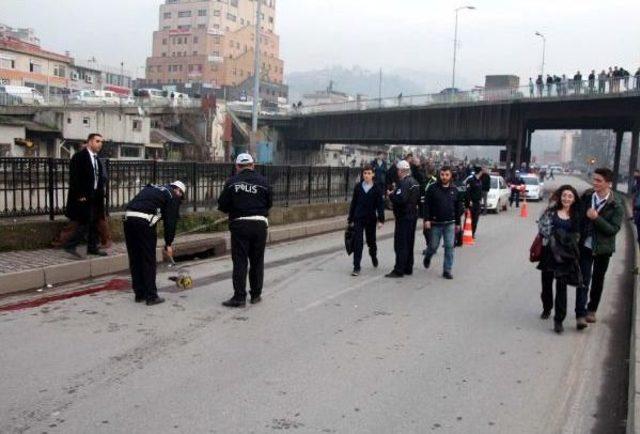 Beton Mikserinin Çarptığı Kadın Ağır Yaralandı