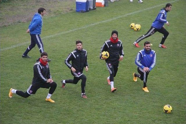 Karabükspor’da Bursapor Hazırlıkları Sürüyor