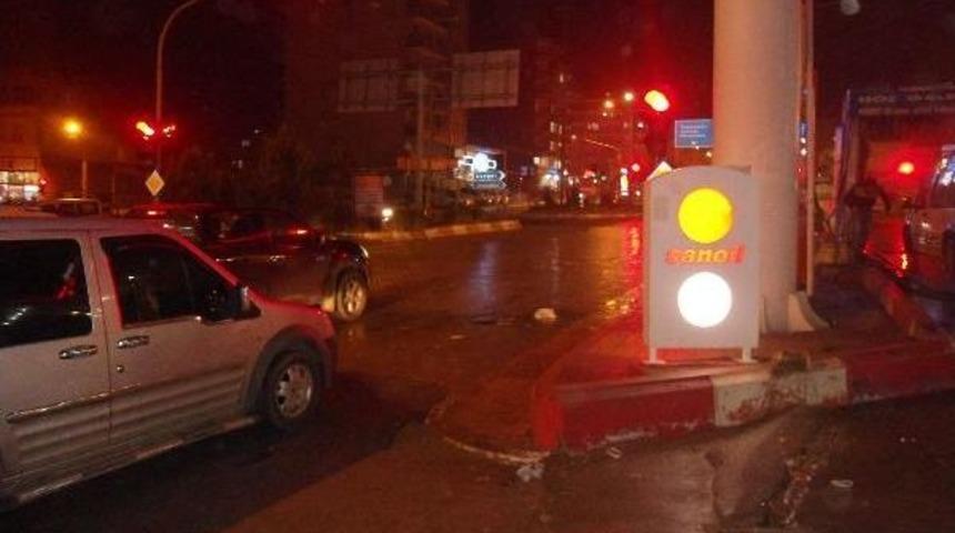 Kahta'da Otomobilin &Ccedil;arptığı Bisikletli Yaralandı