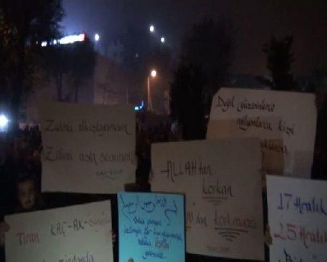 G&ouml;zaltı Tweet i Sonrası İstanbul Emniyeti &Ouml;n&uuml;nde Eylem 2