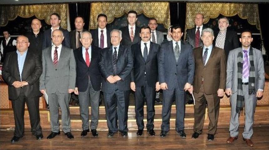 Başkan Ak, Filistin B&uuml;y&uuml;kel&ccedil;isine Veda Yemeği Verdi