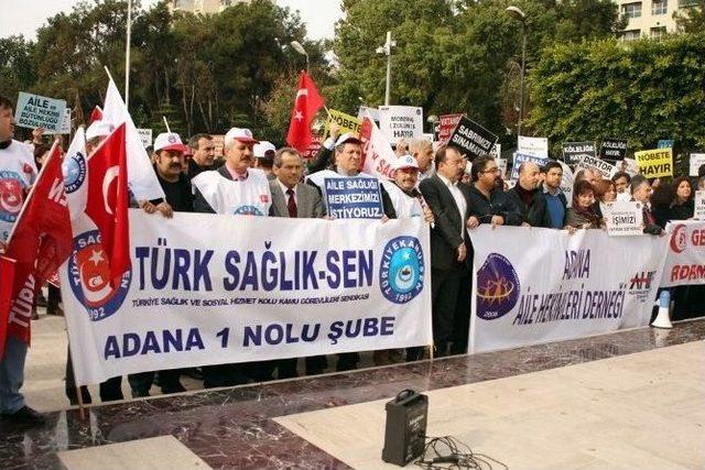 Aile Sağlığı Merkezi Çalışanları İş Bıraktı