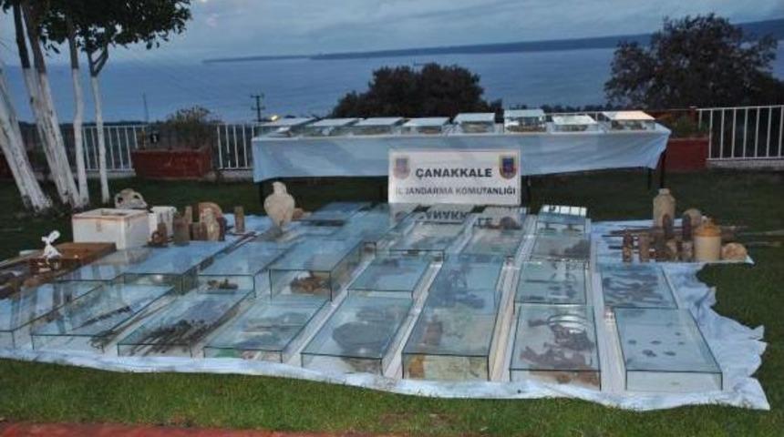 &Ccedil;anakkale'de 100'&uuml;nc&uuml; Yılda Tarih Vurgununa Operasyon