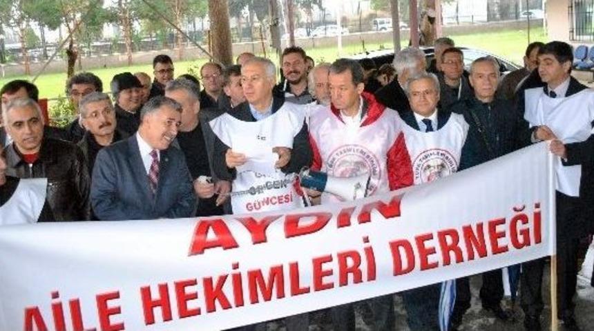 Aydın&rsquo;da Aile Hekimleri İş Bıraktı