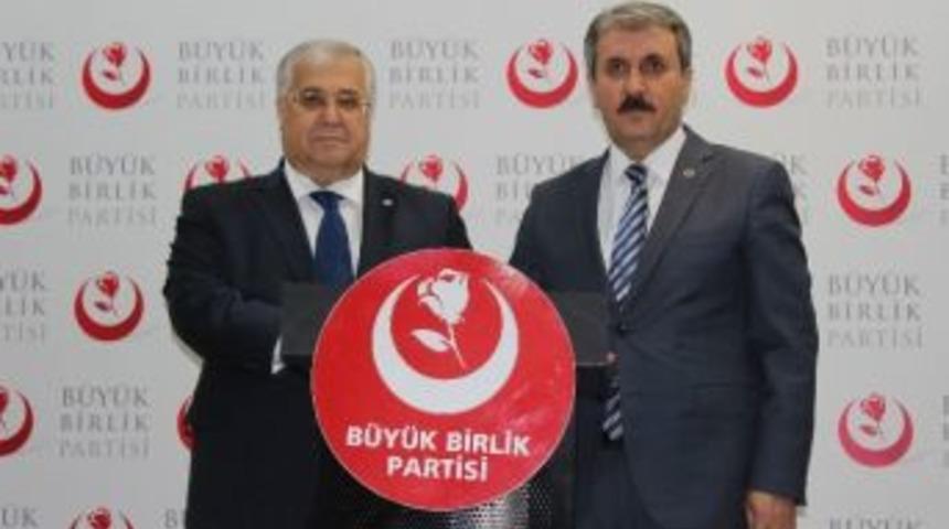 Bbp Genel Başkanı Destici, Dsp Genel Başkanı T&uuml;rker İle G&ouml;r&uuml;şt&uuml;