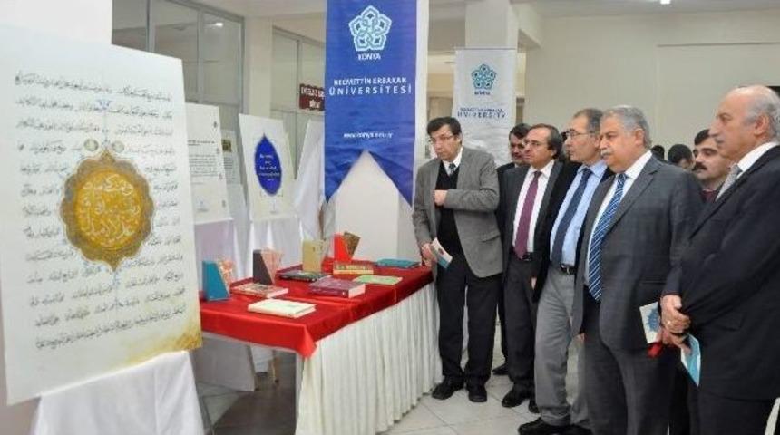 Ne&uuml;&rsquo;de &ldquo;mesnevi Terc&uuml;meleri Ve Şerhleri&rdquo; Sergisi A&ccedil;ıldı