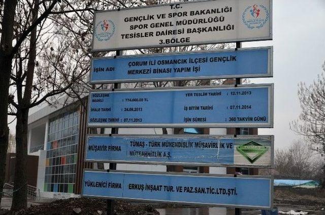 Osmancık Gençlik Merkezi Gün Sayıyor