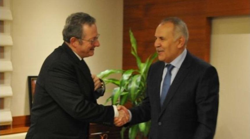 Bel&ccedil;ika&rsquo;nın Ankara B&uuml;y&uuml;kel&ccedil;isi Vali Ata&rsquo;yı Ziyaret Etti