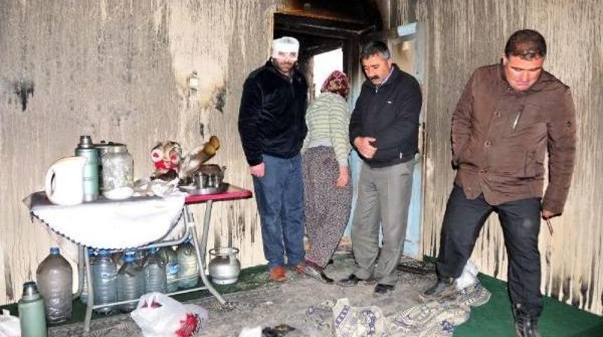 4 Yeğenini Yangından Kurtaran Amca Taburcu Oldu