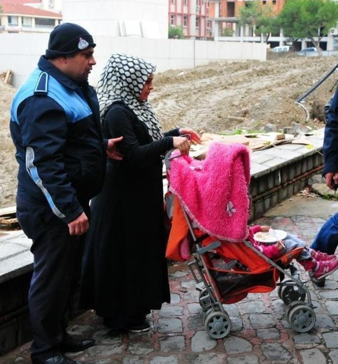 B&uuml;y&uuml;kşehir Zabıtasından Dilenci Operasyonu