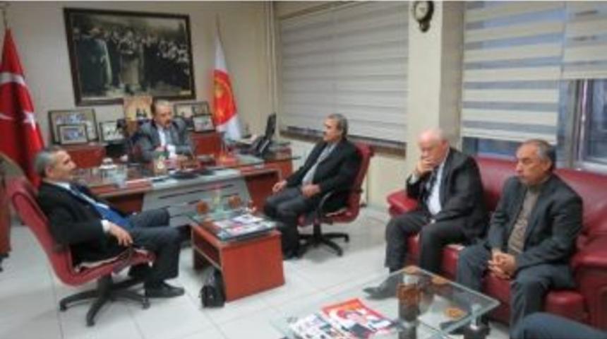 Mhp&rsquo;den Mesob Başkanı Keskin&rsquo;e Ziyaret