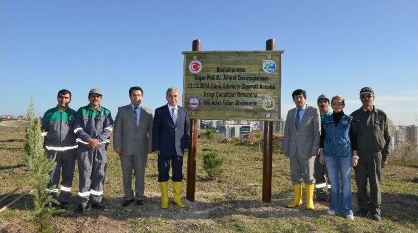 Davutoğlu&rsquo;nun Adı &ldquo;sevgi &Ccedil;ocukları Ormanı&rdquo;nda Yaşayacak