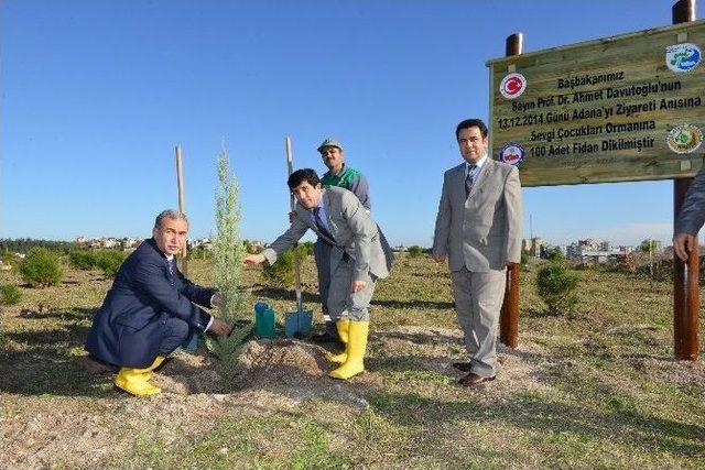 Davutoğlu&rsquo;nun Adı &ldquo;sevgi &Ccedil;ocukları Ormanı&rdquo;nda Yaşayacak 1