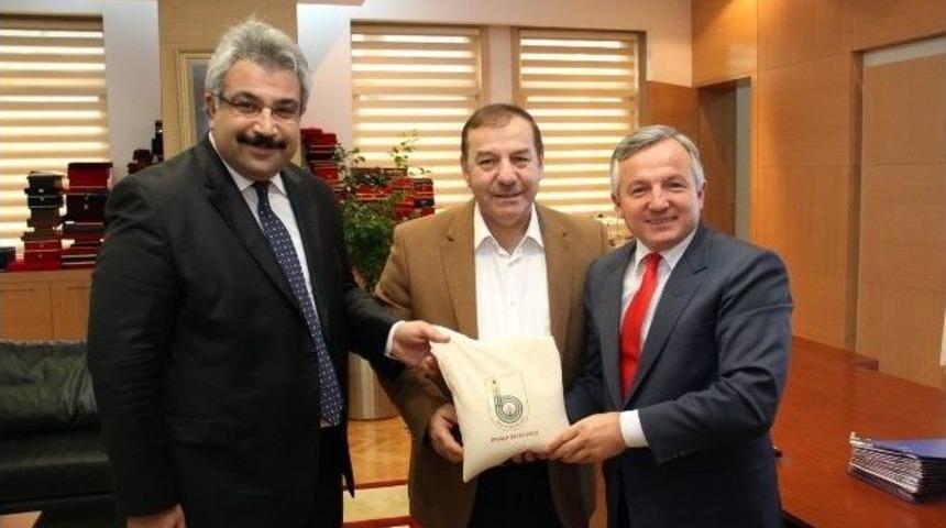 İpsala&rsquo;dan, Başkan Kadıoğlu&rsquo;na Teşekk&uuml;r Ziyareti