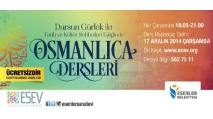 Osmanlıca Derslerine Yoğun İlgi