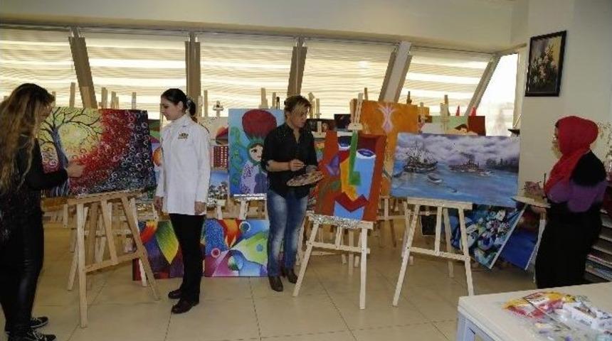 Resim Kurslarına B&uuml;y&uuml;k İlgi