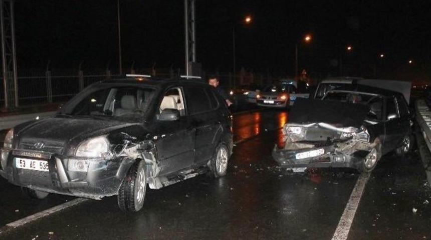 Trabzon&rsquo;da Zincirleme Trafik Kazası: 5 Yaralı