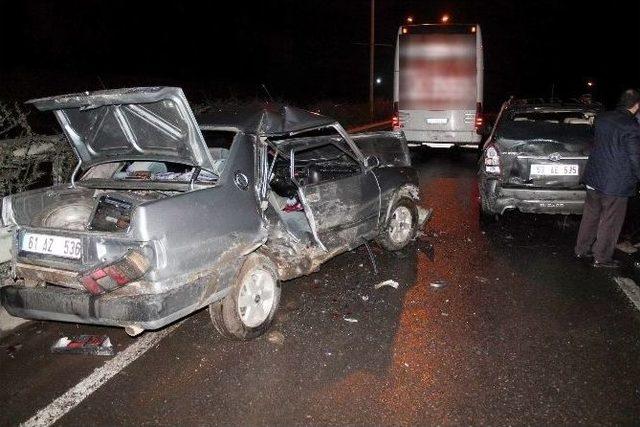 Trabzon’da Zincirleme Trafik Kazası: 5 Yaralı