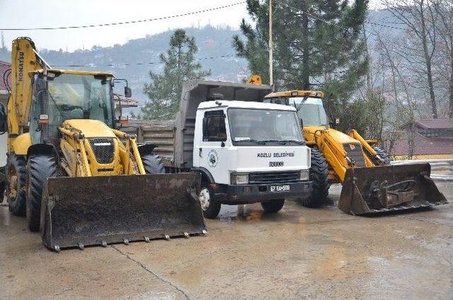 Kozlu Belediyesi Kışa Hazır