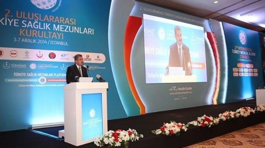 Uluslararası T&uuml;rkiye Sağlık Mezunları Kurultayı&rsquo;na Destek