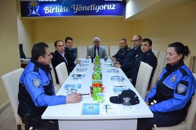 Bozüyük İlçe Emniyet Müdürlüğü’nden Kent Konseyine Ziyaret