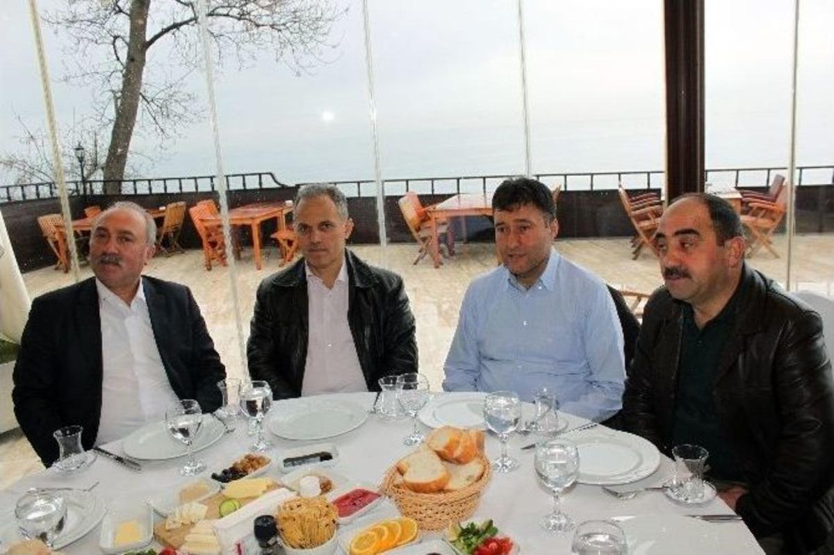Hatipoğlu, B&uuml;y&uuml;kşehir Daire Amirlerini Ağırladı