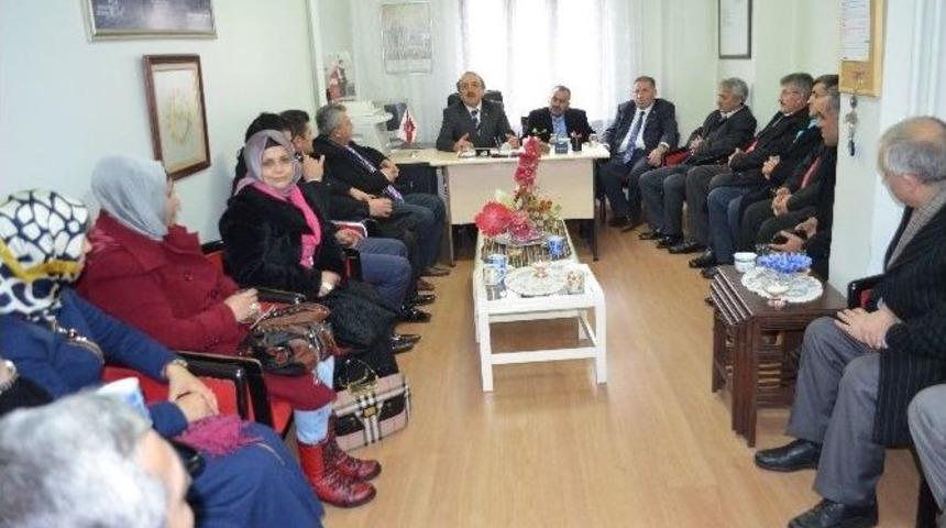 Ey&uuml;p Erzurumlular K&uuml;lt&uuml;r Ve Dayanışma Vakfı&rsquo;ndan Ervak&rsquo;a Ziyaret