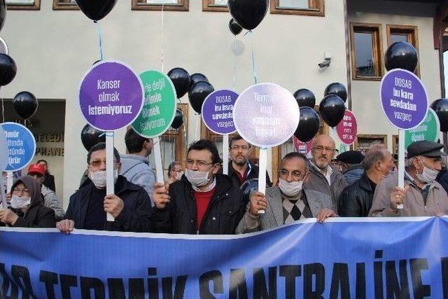 Bursa’da Termik Santrale Hayır Yürüyüşü