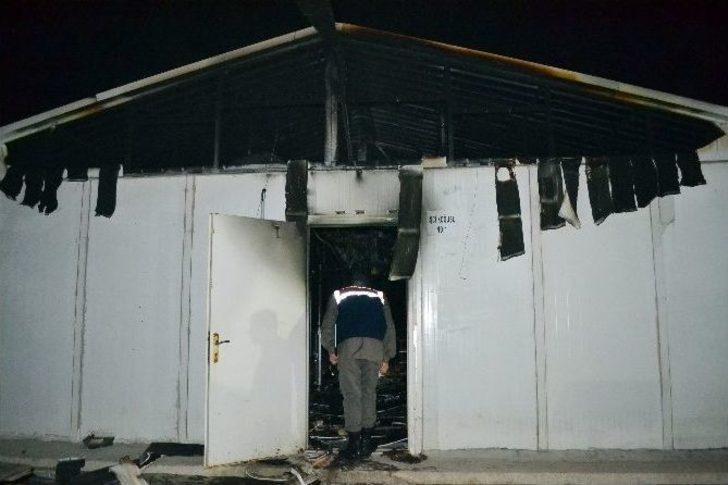 İşçi Koğuşunda Çıkan Yangın Korkuttu G2