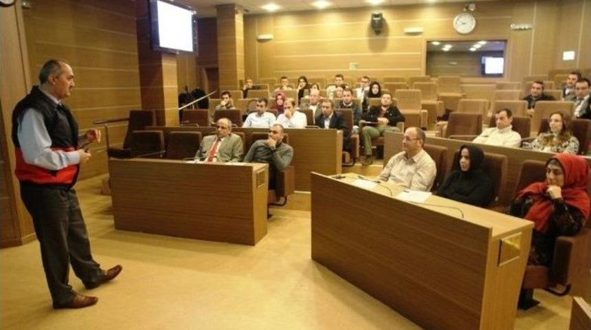 B&uuml;y&uuml;kşehir Personeli Afet Eğitimi Aldı
