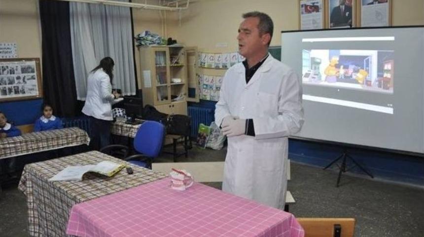 Kars&rsquo;ta Miniklere Ağız Ve Diş Sağlığı Taraması