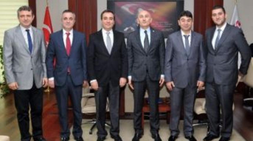 Gaplasder Y&ouml;netim Kurulundan Rekt&ouml;r Yılmaz&rsquo;a Ziyaret