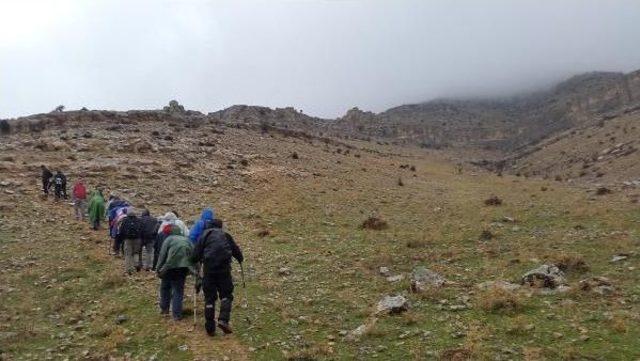 Şiddetli Yağmur Altında Turcel Dağı na Tırmandılar 1