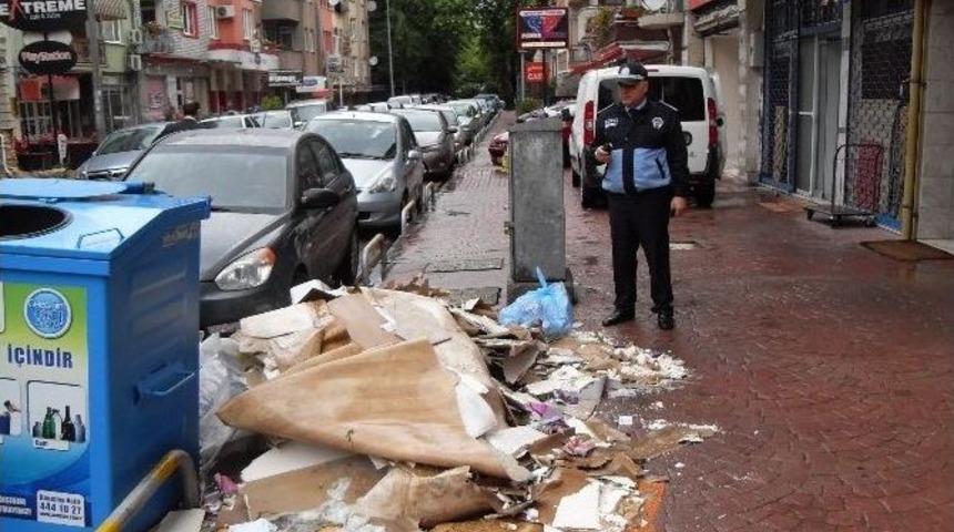 &Ccedil;evreyi Kirleten 300 Kişiye Ceza Kesildi