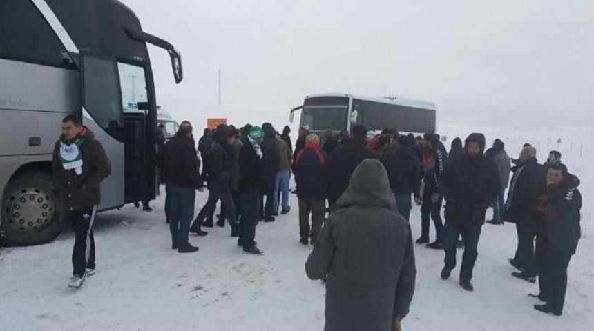 G&ouml;relespor Taraftarları Ardahan&rsquo;a Sokulmadı