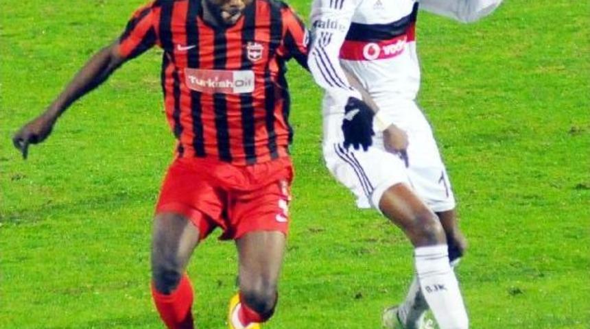 Gaziantepspor - Beşiktaş: 0-1