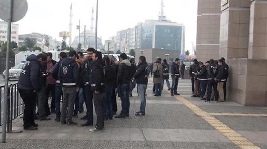 İstanbul Adalet Sarayı'nda Geniş G&uuml;venlik &Ouml;nlemi