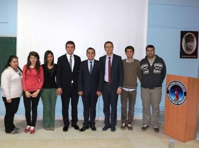 &Ouml;ğrencilere Bankacılık Mesleğinin P&uuml;f Noktaları Anlatıldı 3